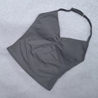 Adjustable Strappy Backless Yoga & Gym Top