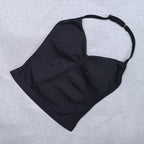 Adjustable Strappy Backless Yoga & Gym Top