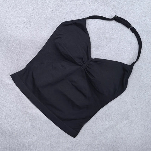 Adjustable Strappy Backless Yoga & Gym Top